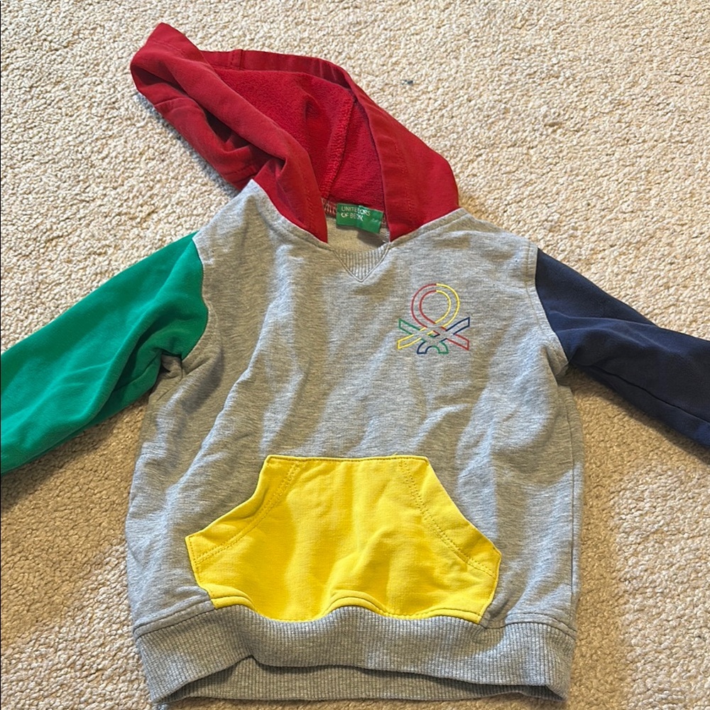 United Colors Of Benetton kids hoodie 12-18mo